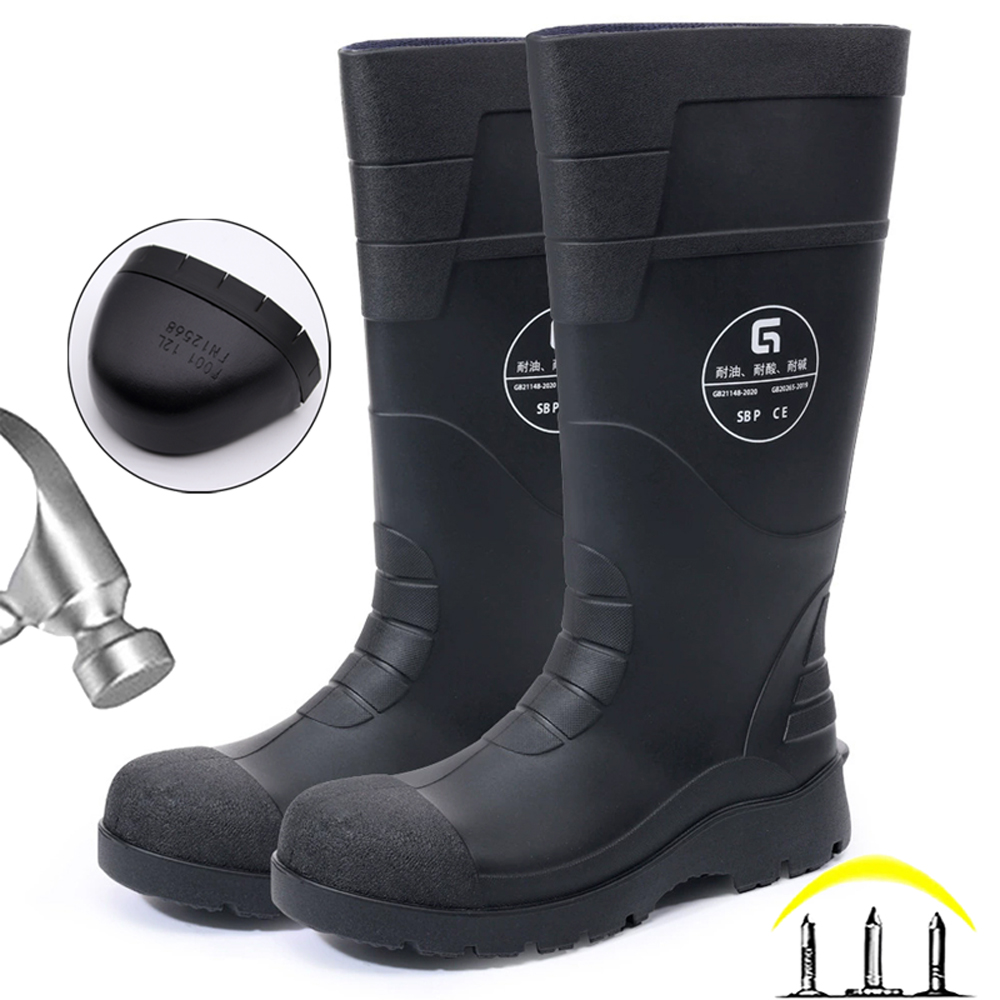 Men'S Shoes Water Resistant - Botas de Mineração Impermeáveis para Homens,
