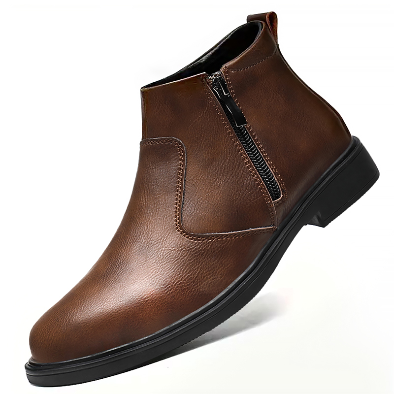 Men'S Shoes Hey Dude - Novos Sapatos de Couro de Cano