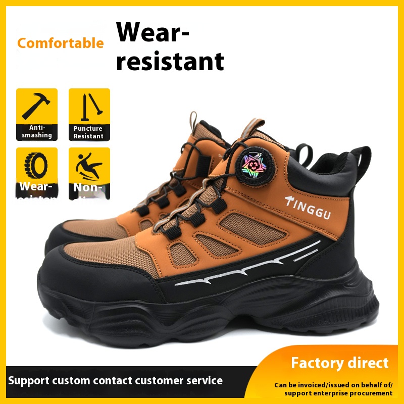 Men'S Shoes Water Resistant - Novos Sapatos de Segurança Masculinos Leves,
