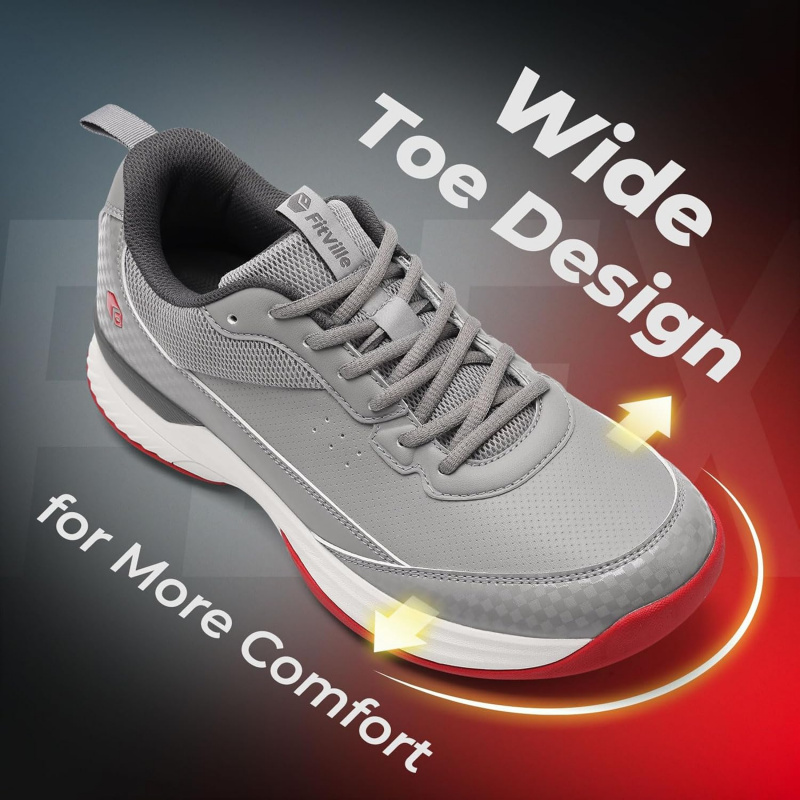 Sapatos de Golfe FitVille Wide - Men'S Shoes Water Resistant avaliação e preço