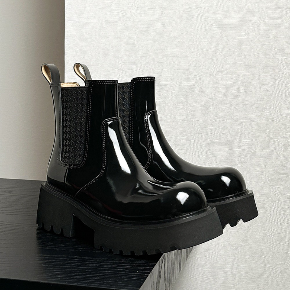 Botas Chelsea masculinas de in - Men'S Shoes Increase Height avaliação e preço