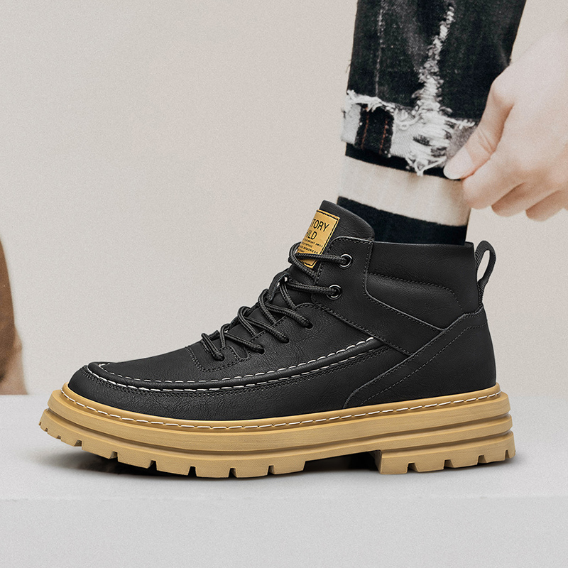 Sapatos masculinos para aument - Men'S Shoes Water Resistant avaliação e preço