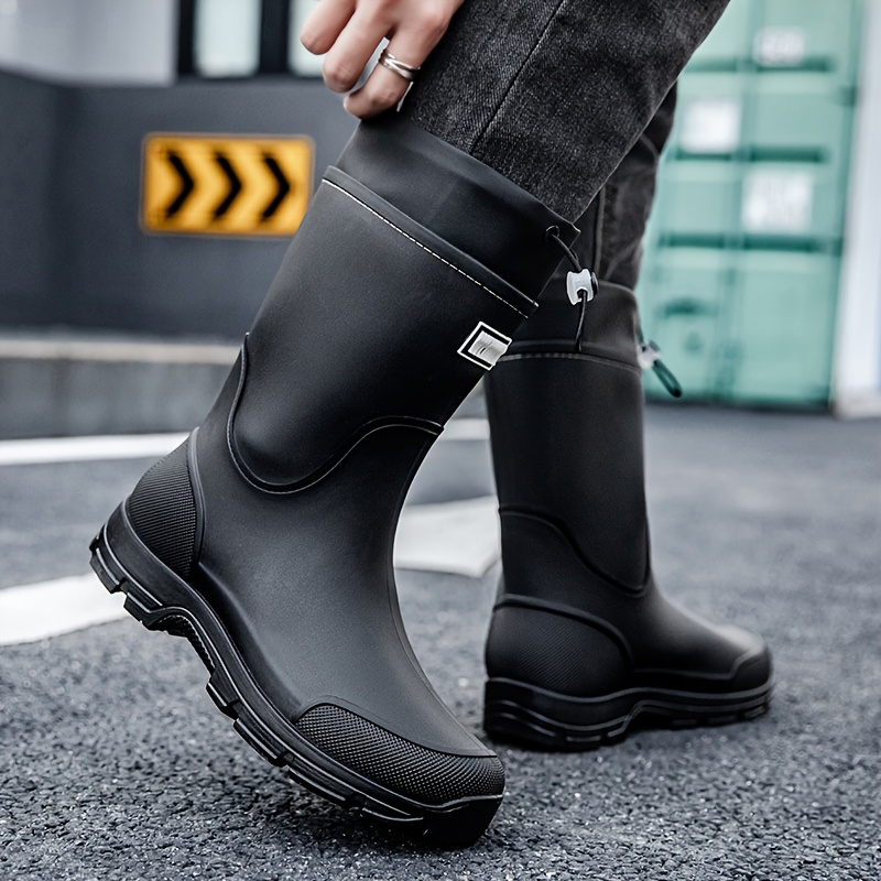 Botas de chuva impermeáveis ma - Men'S Shoes Water Resistant avaliação e preço